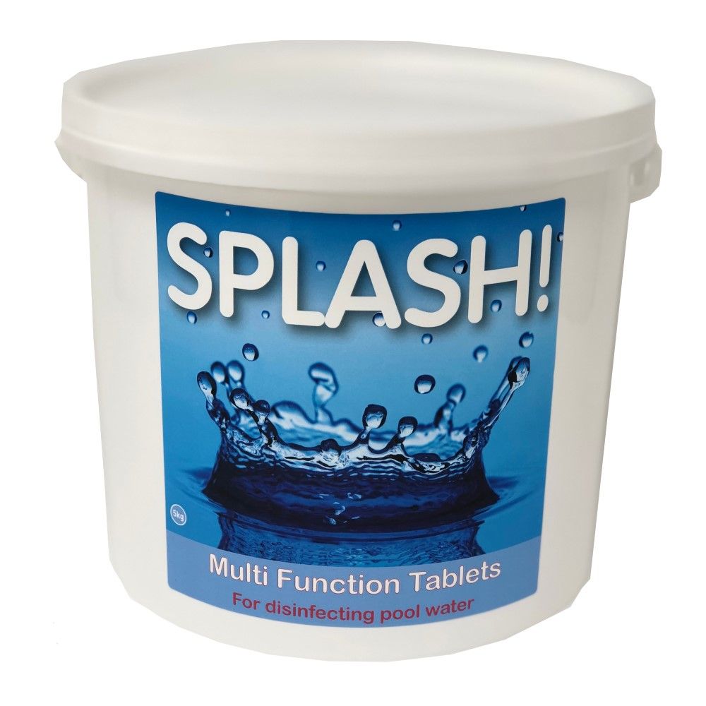 ACTI MULTI FUNCTIONAL CHLORINE TABLETS 5KG Total Pool Services Ltd